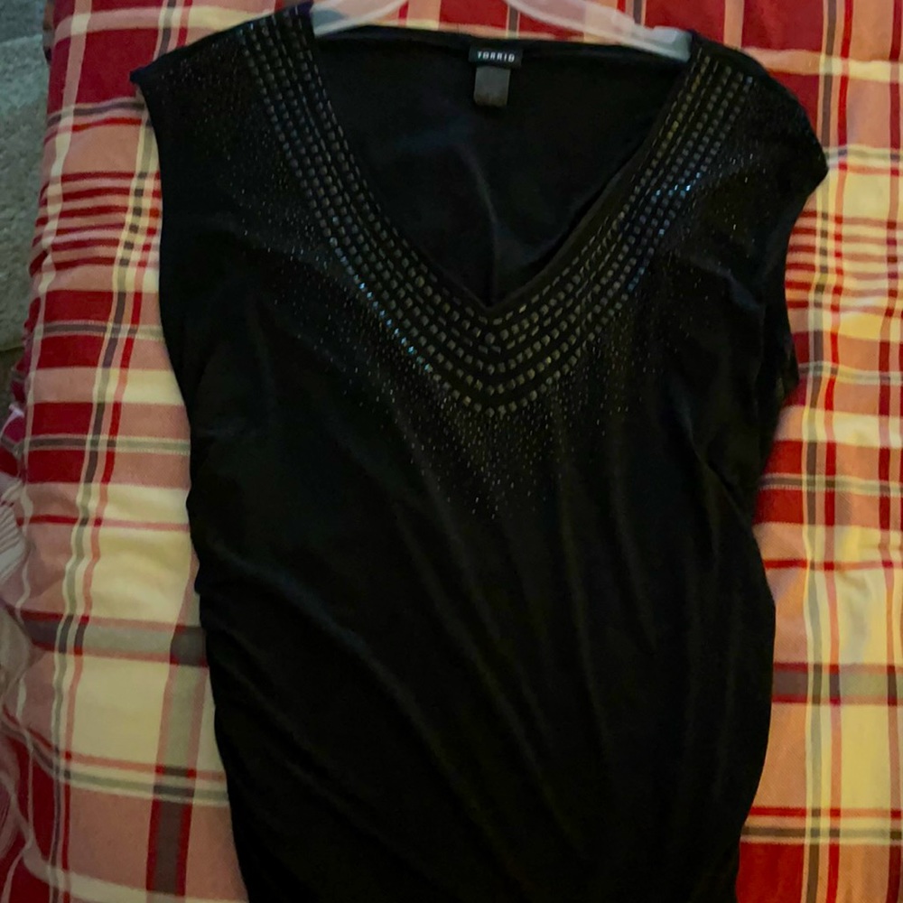 Torrid tank top blouse